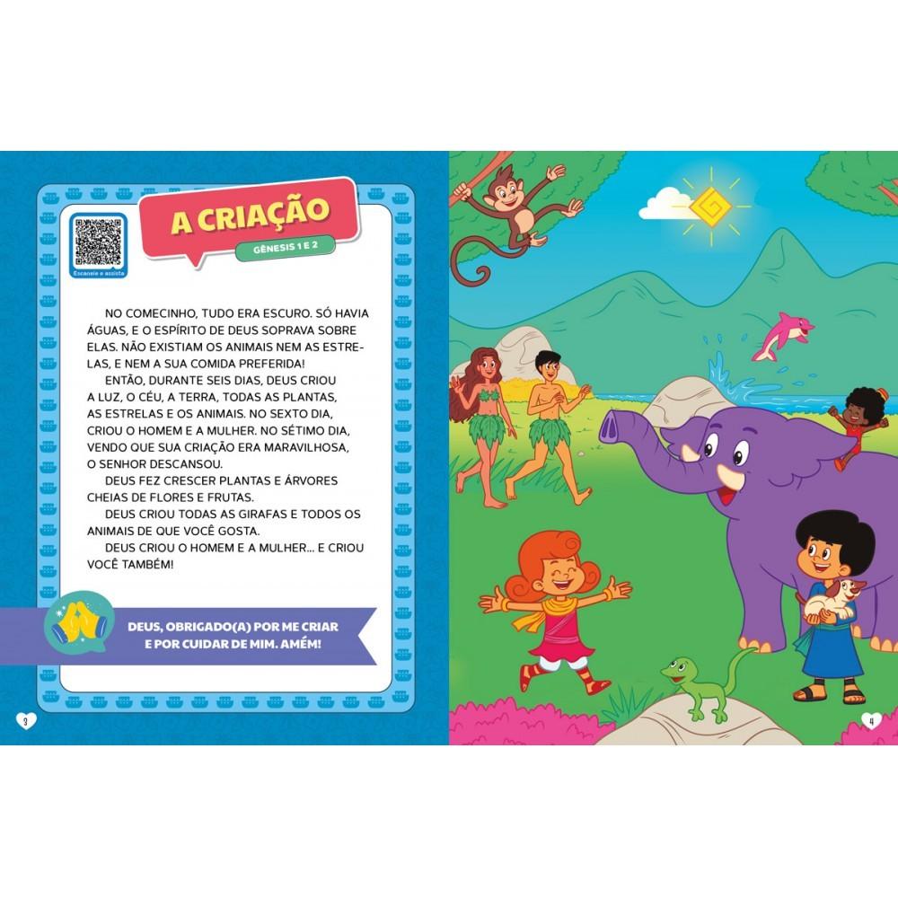 Livro Capa Dura 3 Palavrinhas - Bíblia Do Bebê