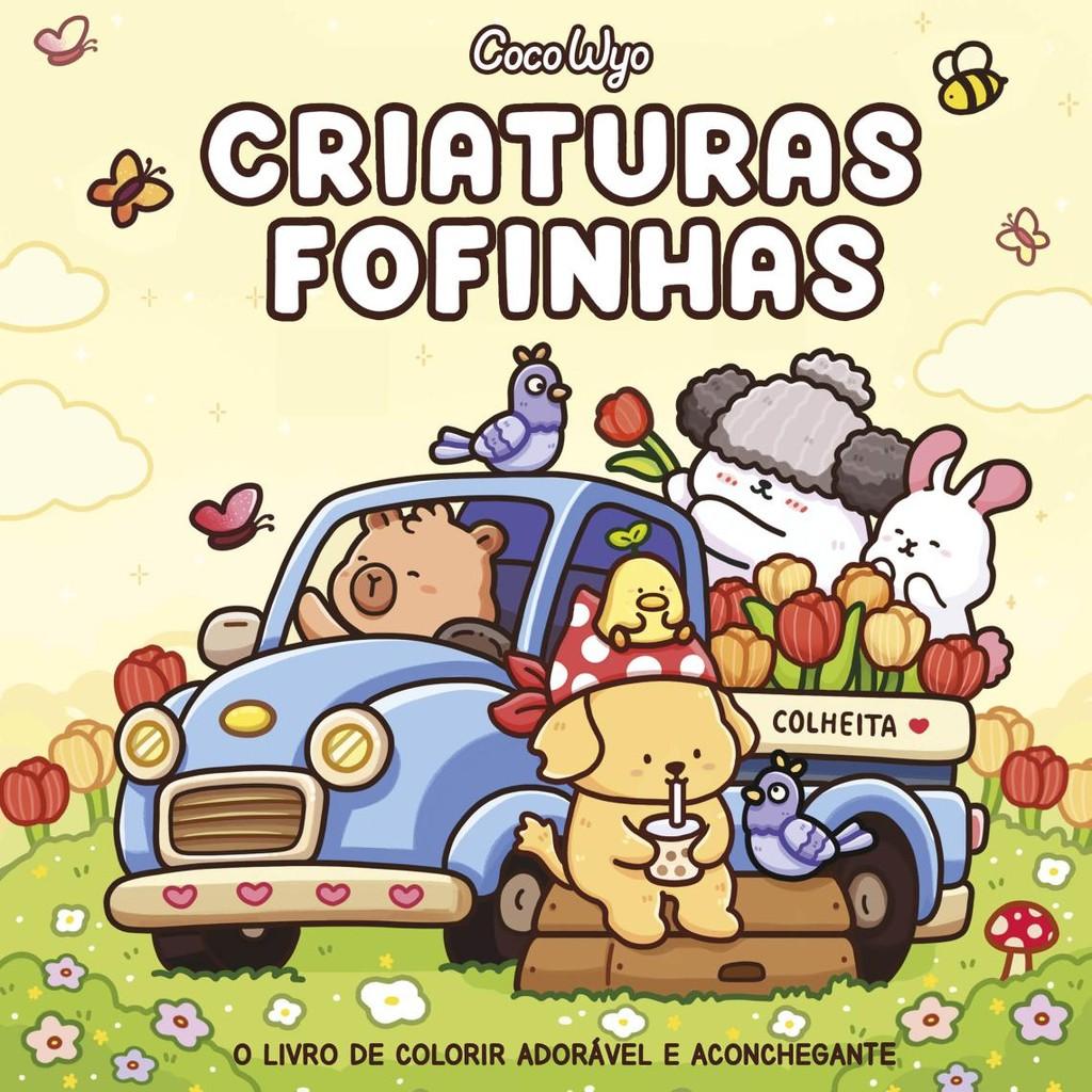 Criaturas Fofinhas (cozy Cuties) Livro De Colorir Coco Wyo