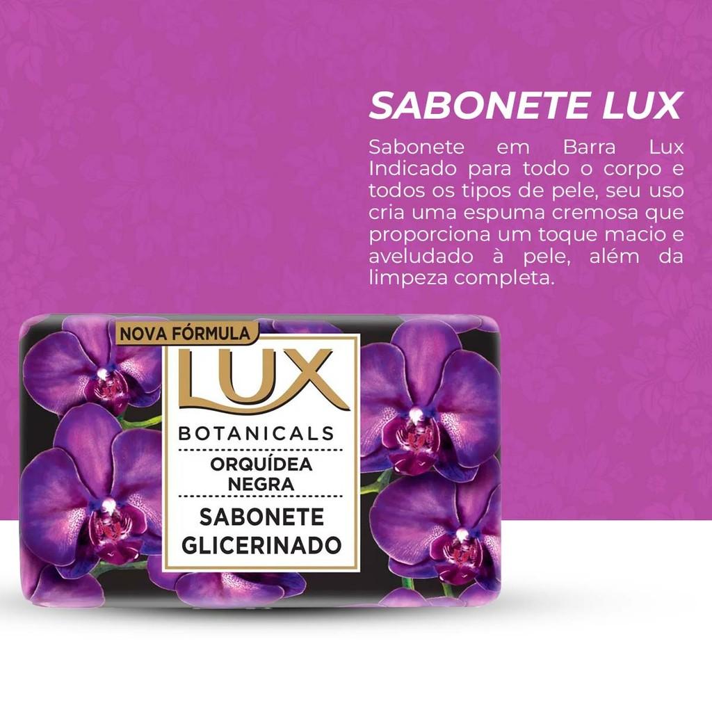 Kit 12 Und Sabonete Lux Orquídea Negra 85g