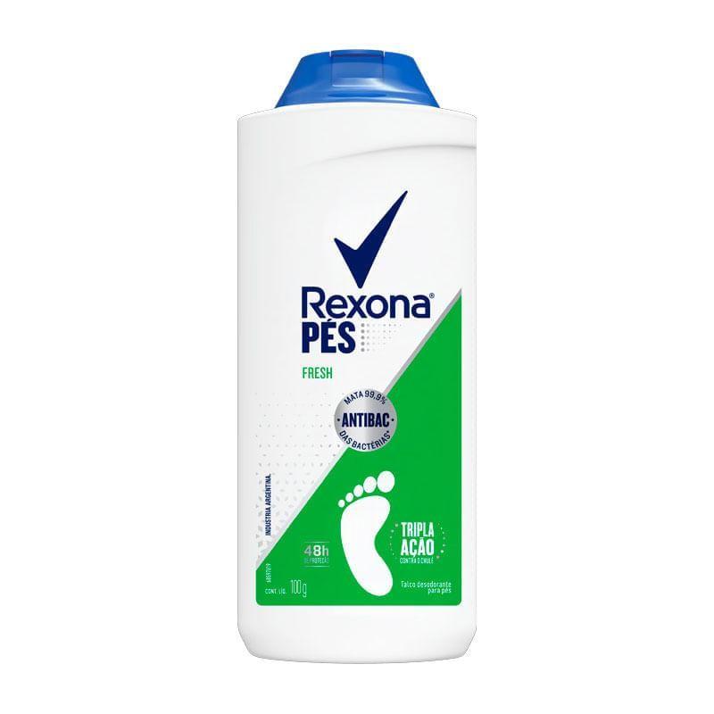 Talco Desodorante Para Os Pés Rexona Fresh 100g