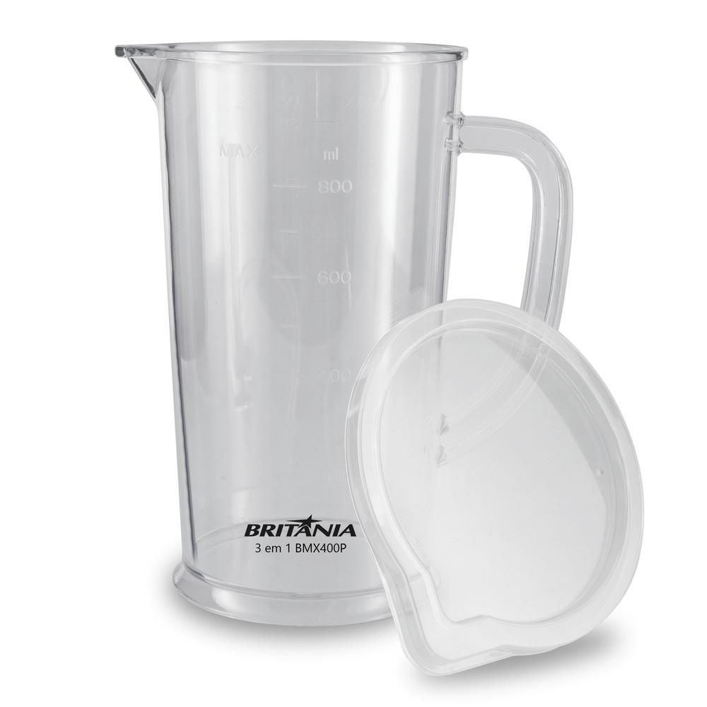 Mixer De Alimentos Britânia Bmx400p 3 Em 1 500W Preto