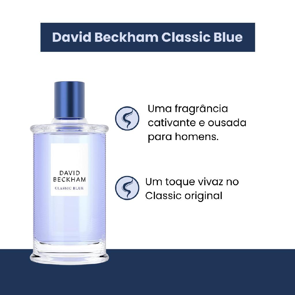 Perfume Classic Blue Masculino Frutado David Beckham 100ml