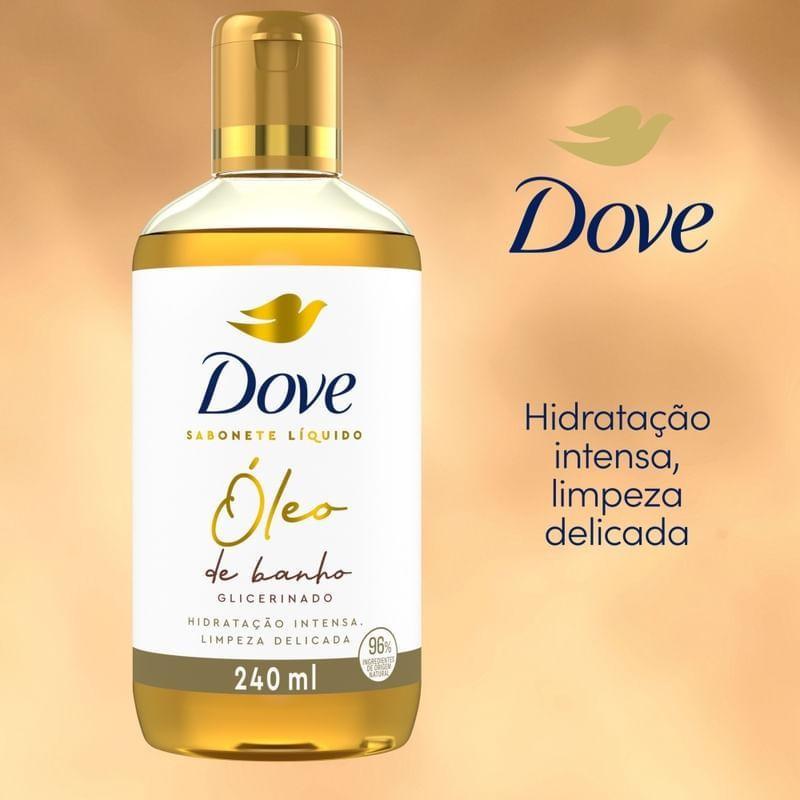 Sabonete Líquido Dove Óleo De Banho Glicerinado 240ml