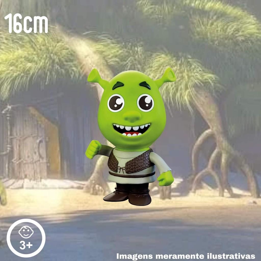 Fandom Box Shrek Miniatura Boneco Colecionável 16cm Material Vinil Atóxico Lider