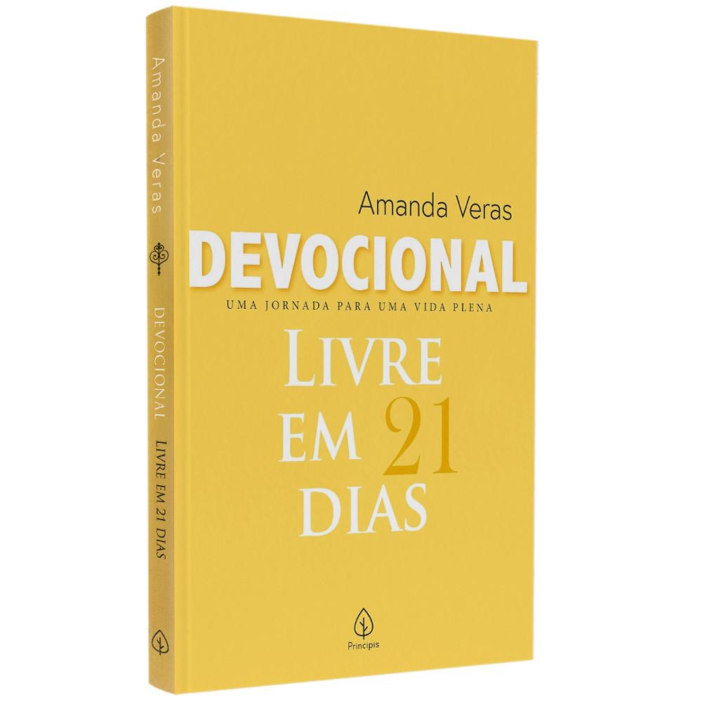 Livro Devocional Livre Em 21 Dias Lançamento Amanda Veras
