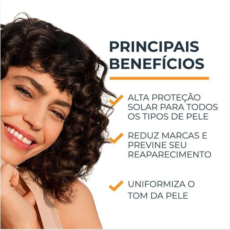 Protetor Solar Facial Eucerin Sun Pigment Control Tinted Médio Fps70 50ml