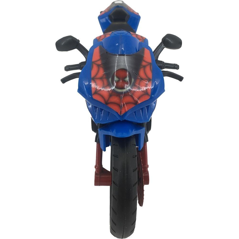 Veiculo Moto Fricção Do Homem Aranha - Webcycle