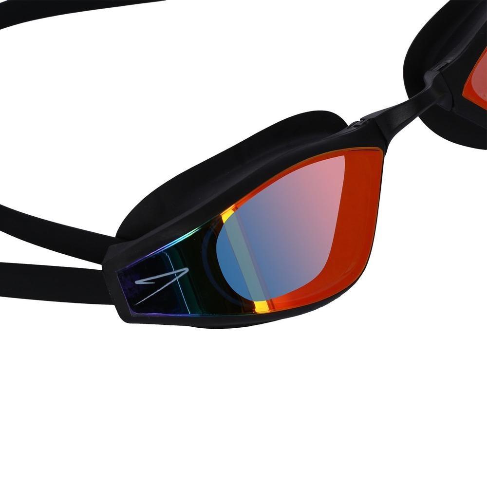 Óculos De Natação Adulto Pergormance Swag Lente Espelhada Speedo - Preto Revo Red