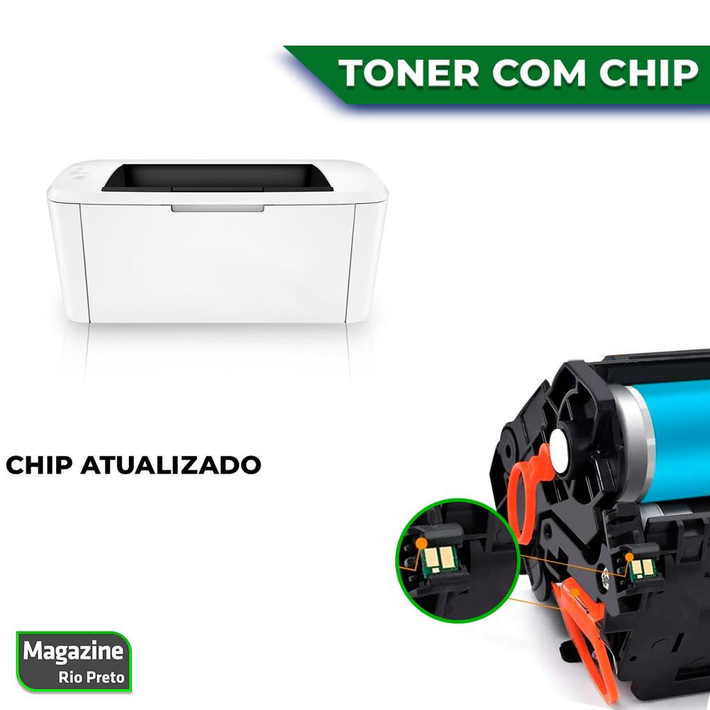 Kit 4x Toner Compatível Com Cf248a 48A 15 M15 M15A M15W 28 M28 M28A M28W 1.000 - Com Chip