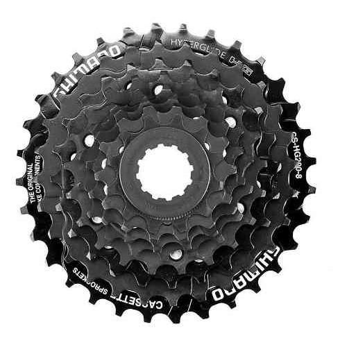 Cassete 8V Shimano Tourney Tx Cs-hg200 12/32d - Preto