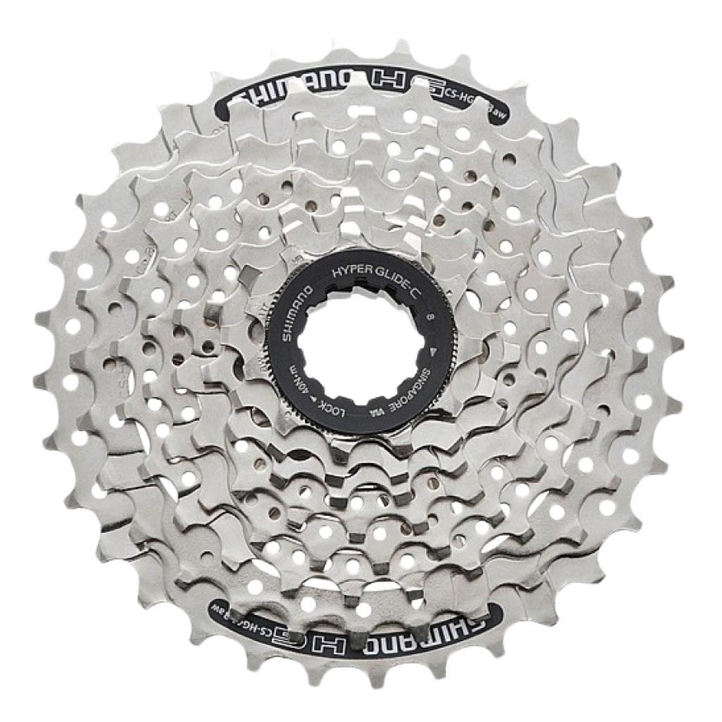 Cassete 8V Shimano Cs-hg41 11/32d - Prata
