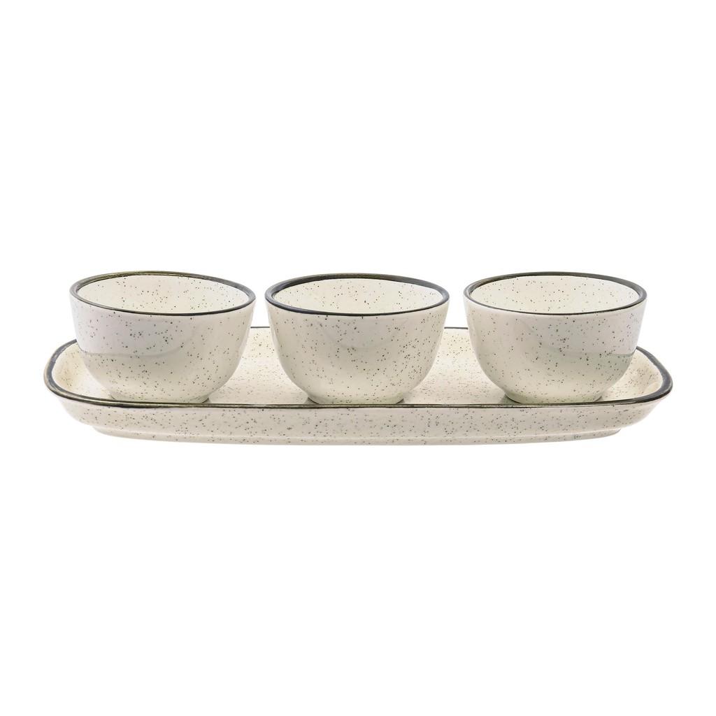 Conjunto De Servir 4 Peças Oxford Brisa