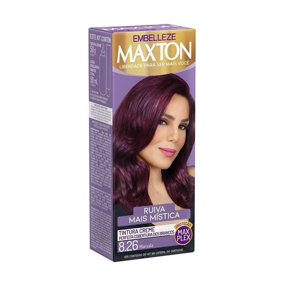 Tintura Creme Maxton 8.26 Marsala
