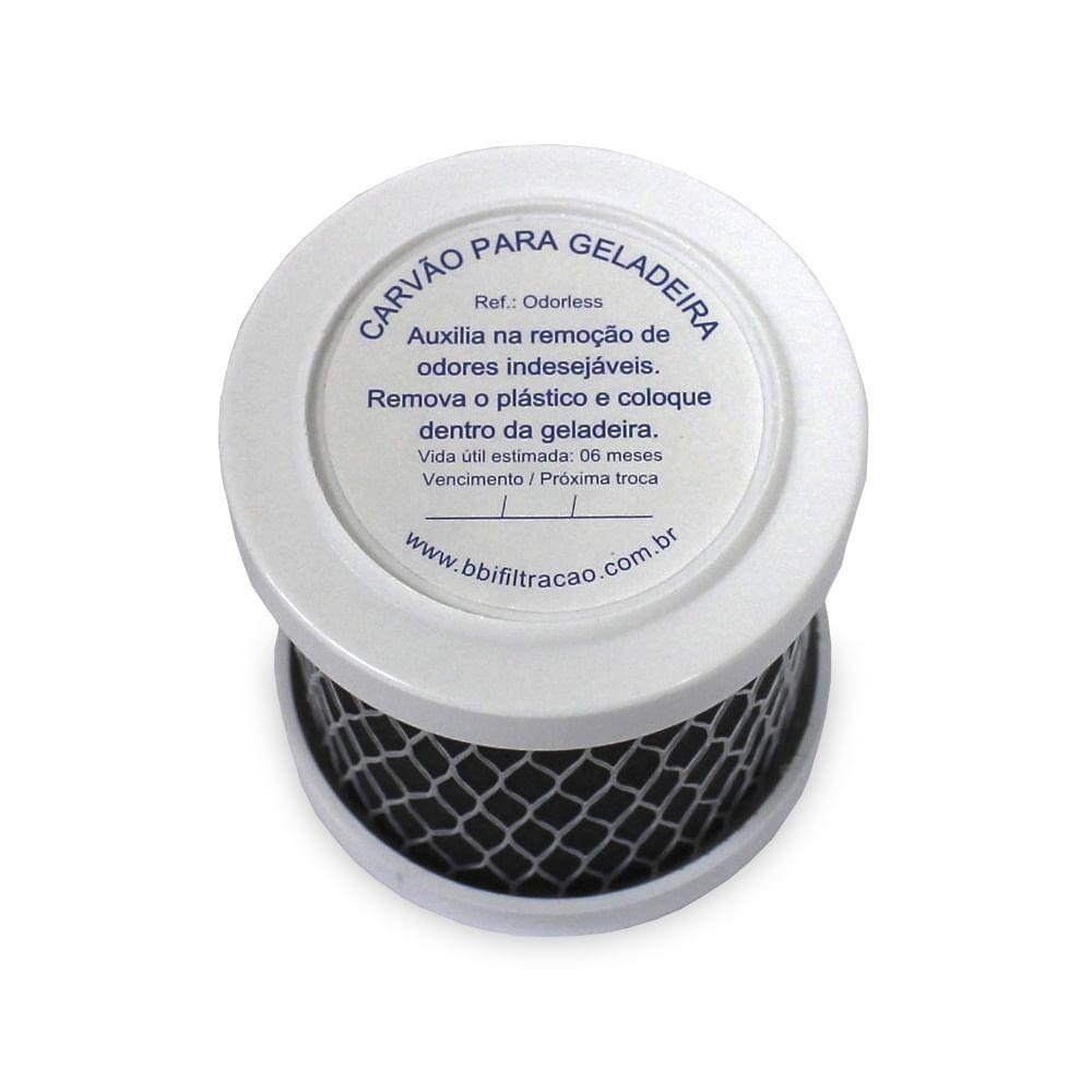 Carvão Para Geladeira Odorless Remove Cheiro E Odores