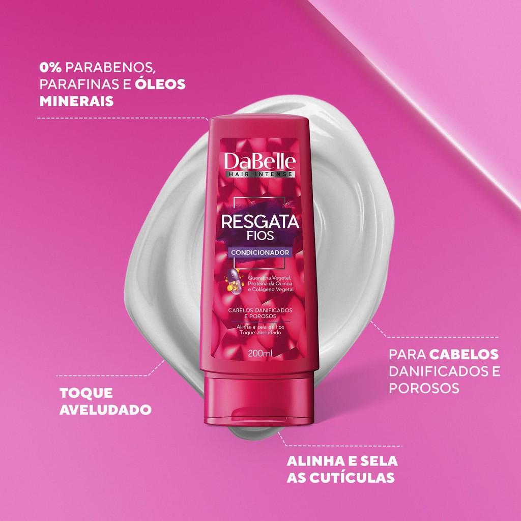 Kit Shampoo E Condicionador Resgata Fios - Dabelle Hair