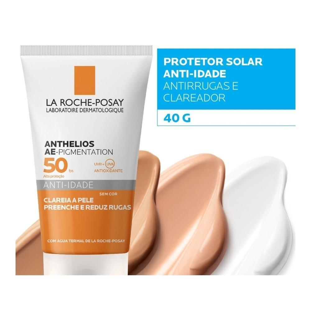 Protetor Solar Antidade La Roche-posay Anthelios Ae-pigmentation Fps50 Sem Cor 40g
