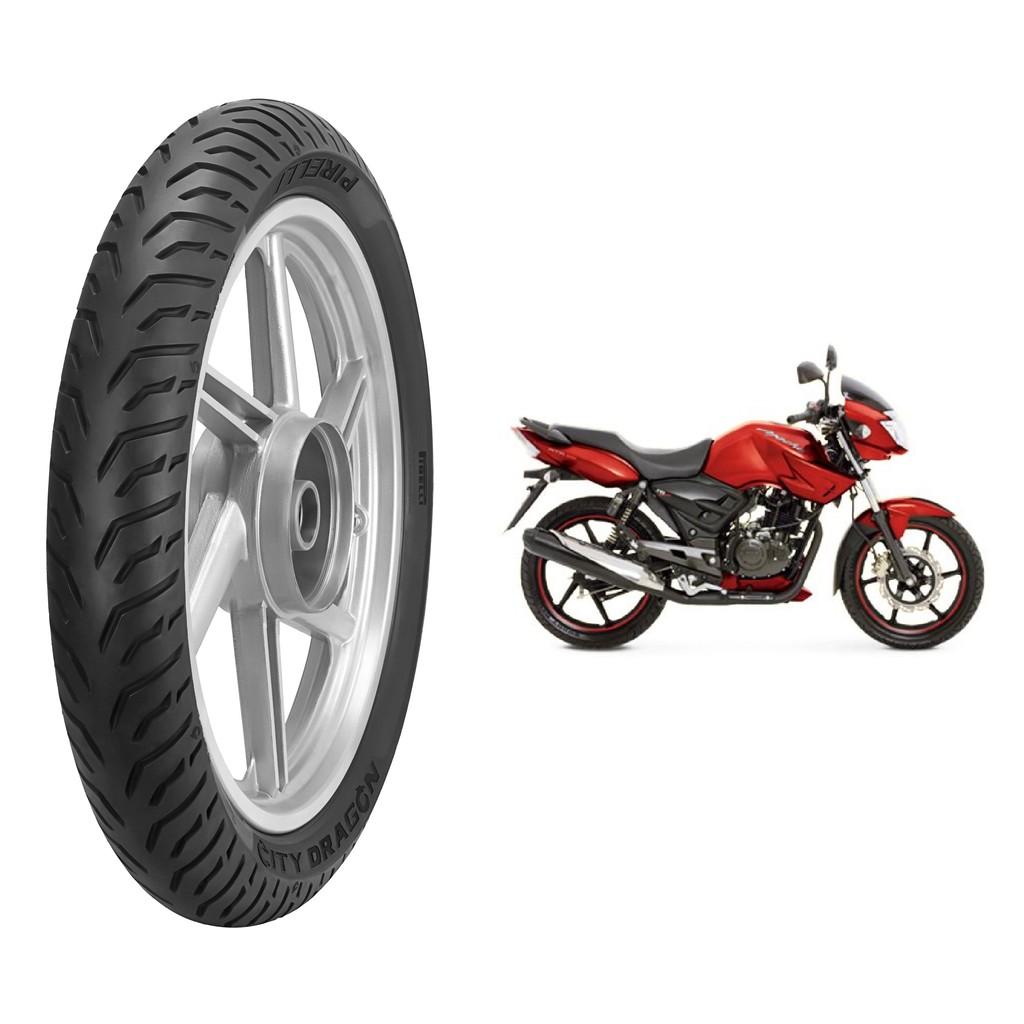Pneu De Moto Pirelli 100/80 18 Apache 200 Dk 150 Cg 160 Titan Flex Ybr City Dragon Tl Reinf 59p