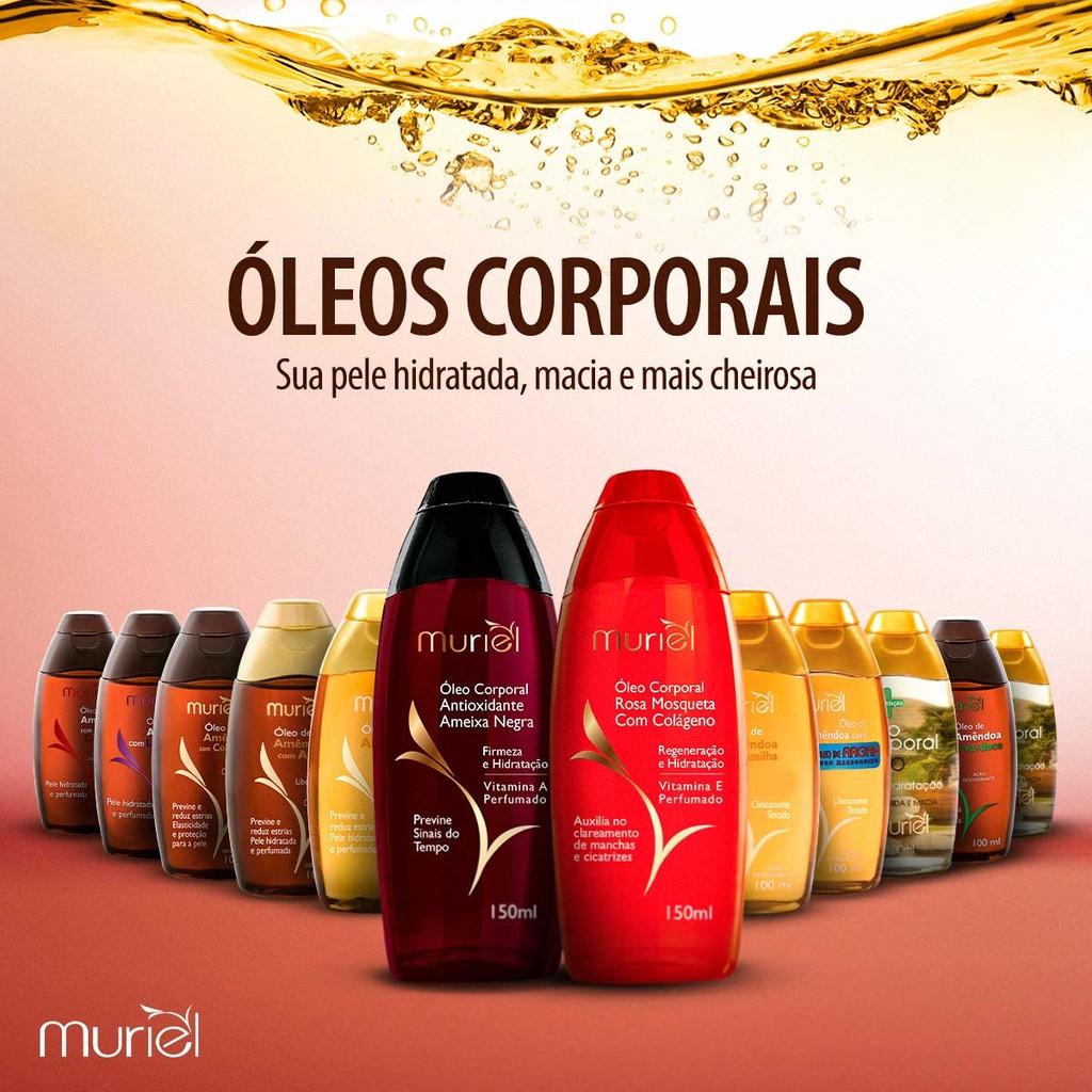 Kit 2 Und Óleo Corporal Amêndoa Doce 100ml