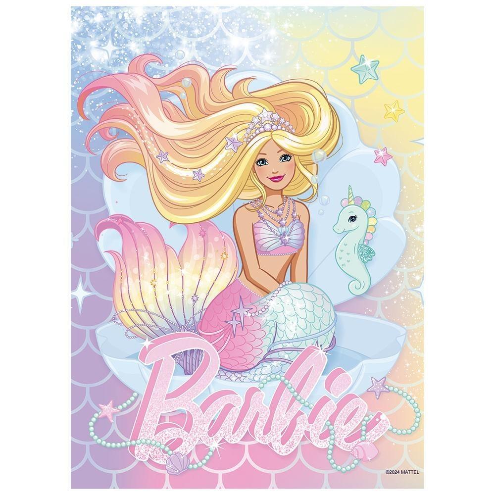 Puzzle 100 Peças Barbie Brilhante