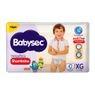 Fralda Descartável Babysec Galinha Pintadinha Shortinho Hiper Xg Com 42 Unidades