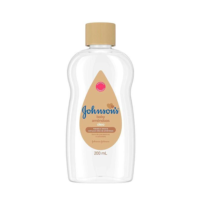 Óleo De Amêndoas Johnson S Baby 200ml