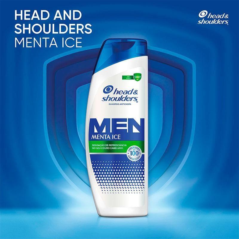 Shampoo Anticaspa Head Shoulders Men Menta Ice 200ml