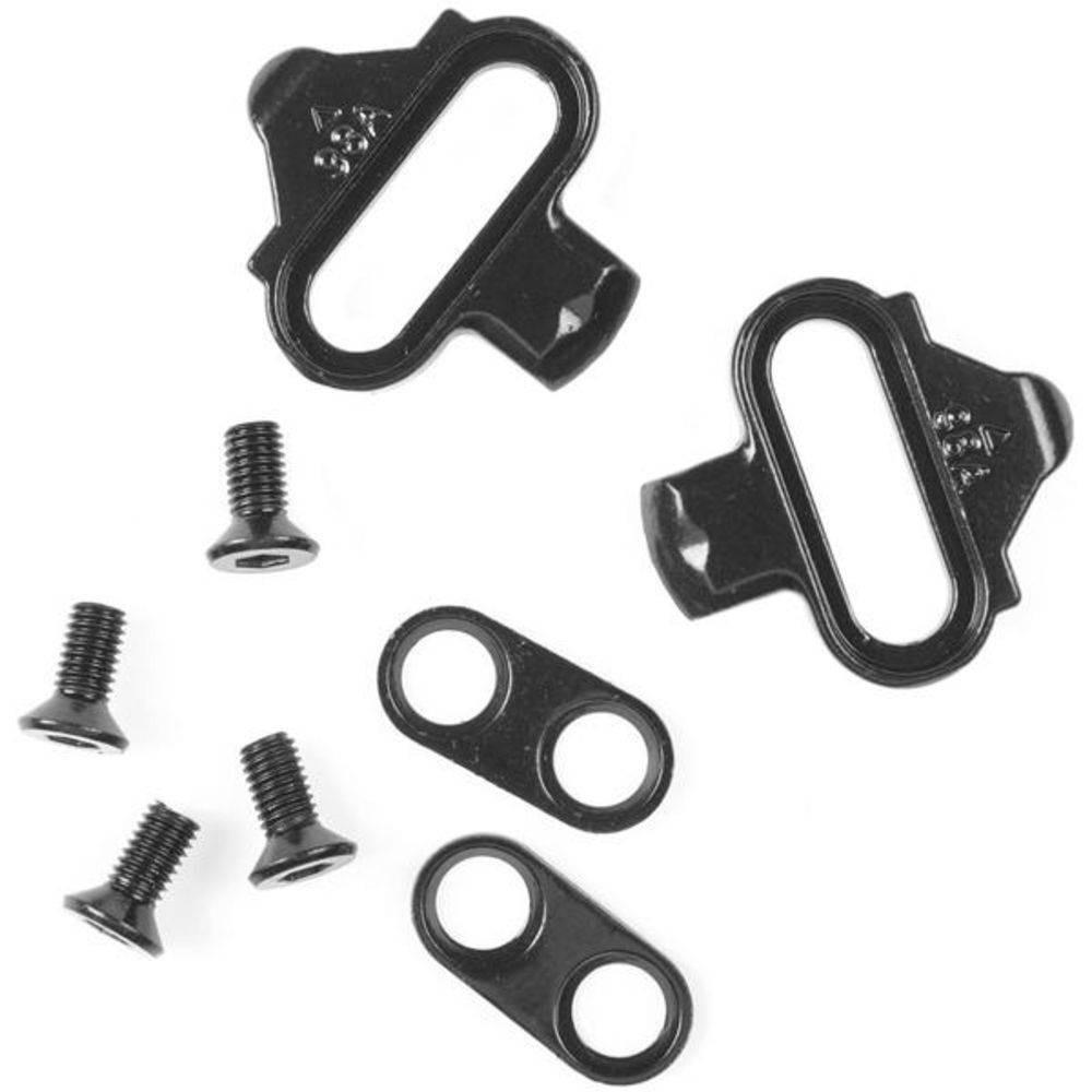 Pedal Clip Wellgo M919 C/Taco Preto - Rosca Grossa 9/16 - Mtb