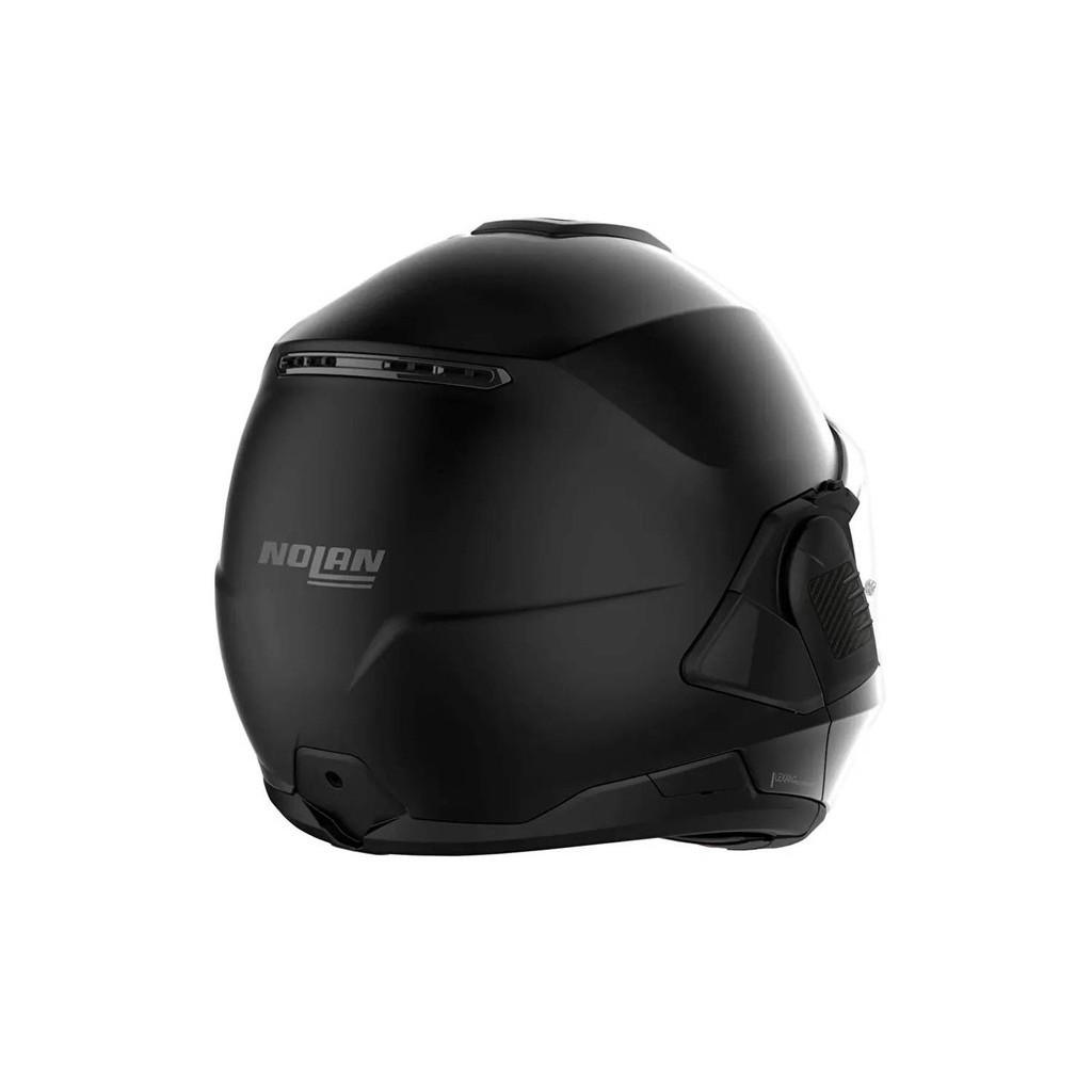 Capacete Escamoteável N120-1 Classic Preto Fosco Nolan