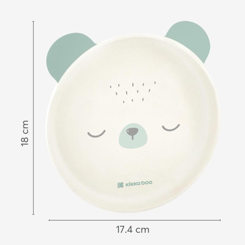 Kit Alimentação 5pcs Bear Blue Kikkaboo