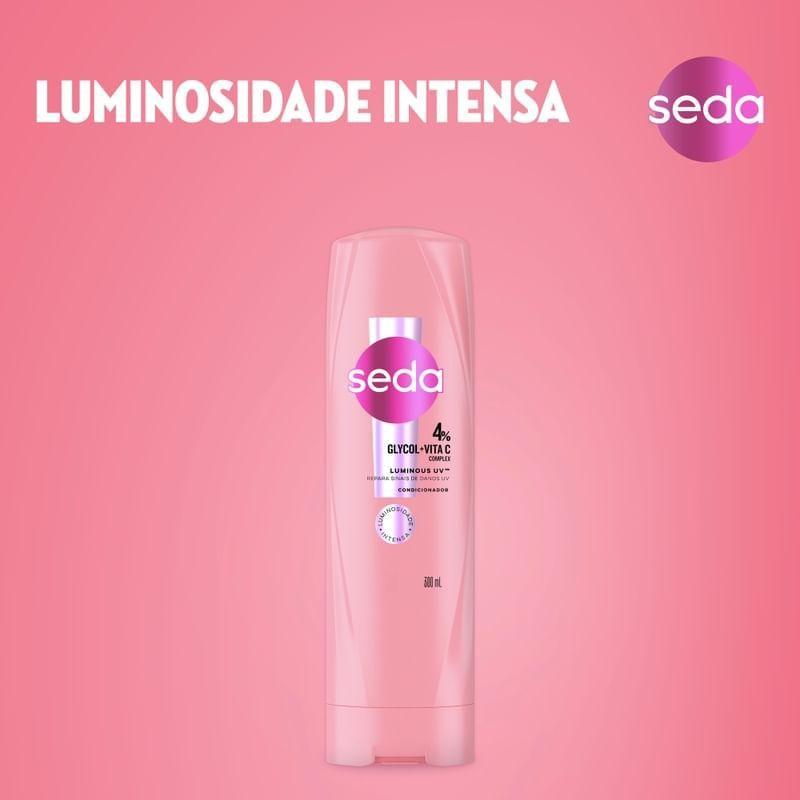 Kit Seda Glycol + Vita C Complex Luminous Uv Shampoo 300ml + Condicionador 190ml