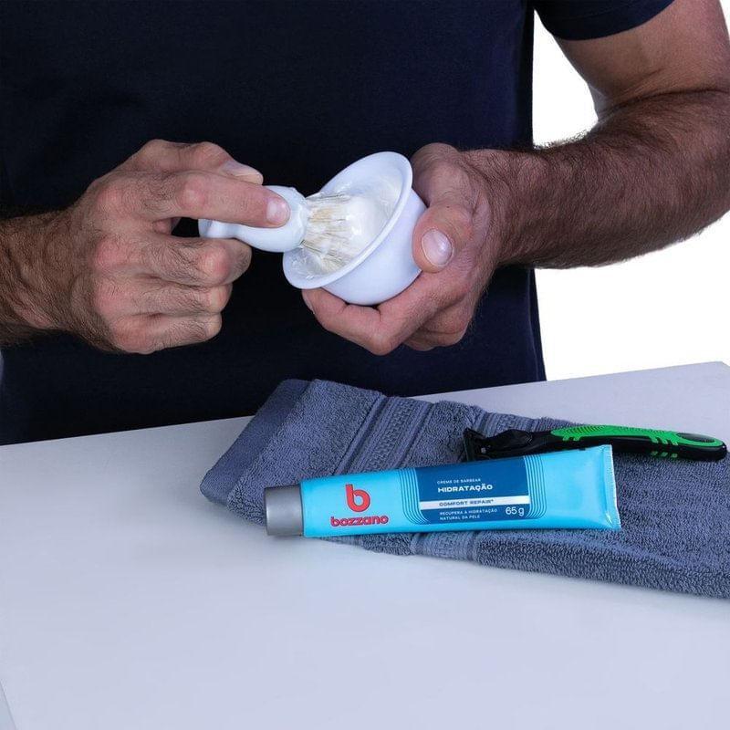 Creme De Barbear Bozzano Hidratação 65g