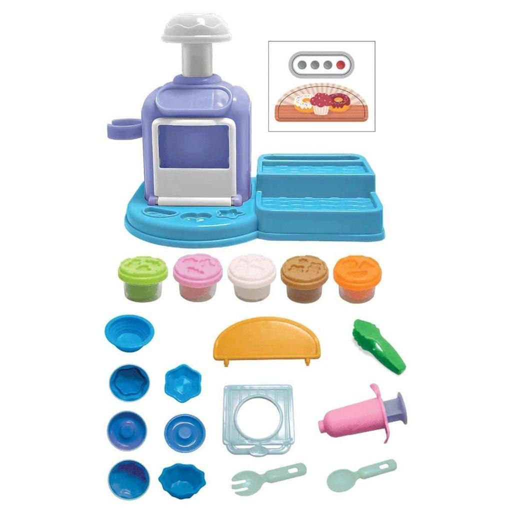 Conjunto Mini Chef Diversão Com 5 Massinhas De 28g - Ki Massa
