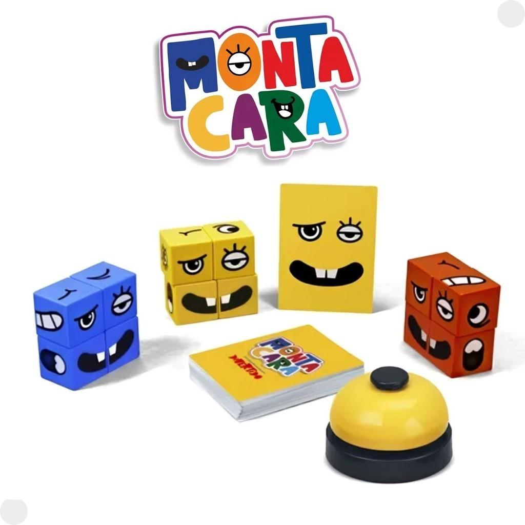 Jogo Monta Cara Faces Infantil Educativo 1202 - Pakiplast