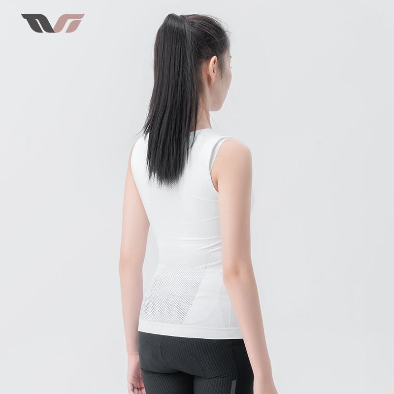 Tvi Rockbros Camisa De Pavio De Fundo De Colete Esportivo Feminino Sem Mangas Base De Ciclismo De Alta Elasticidade Respirável