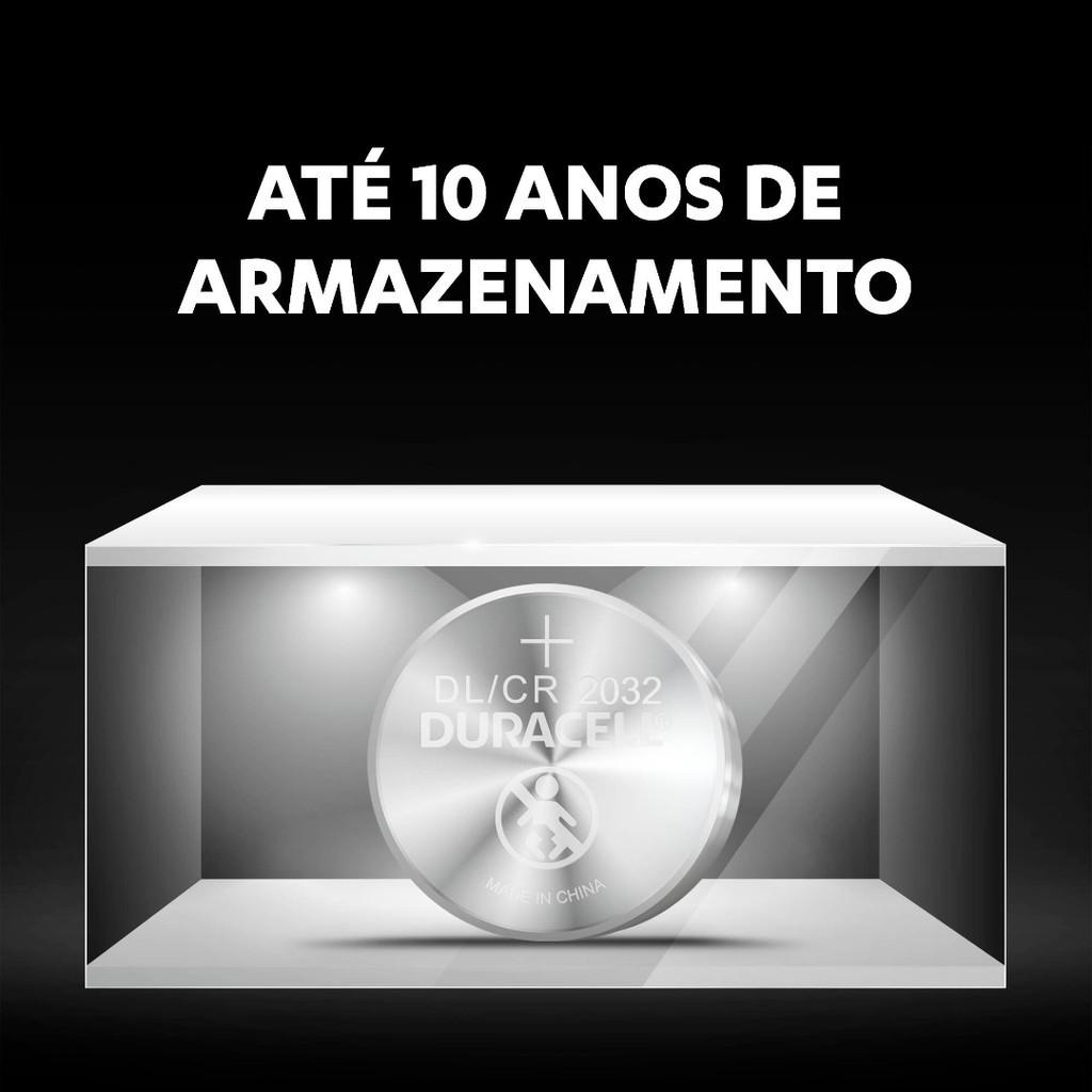 Bateria De Lítio Duracell Metalico Cr