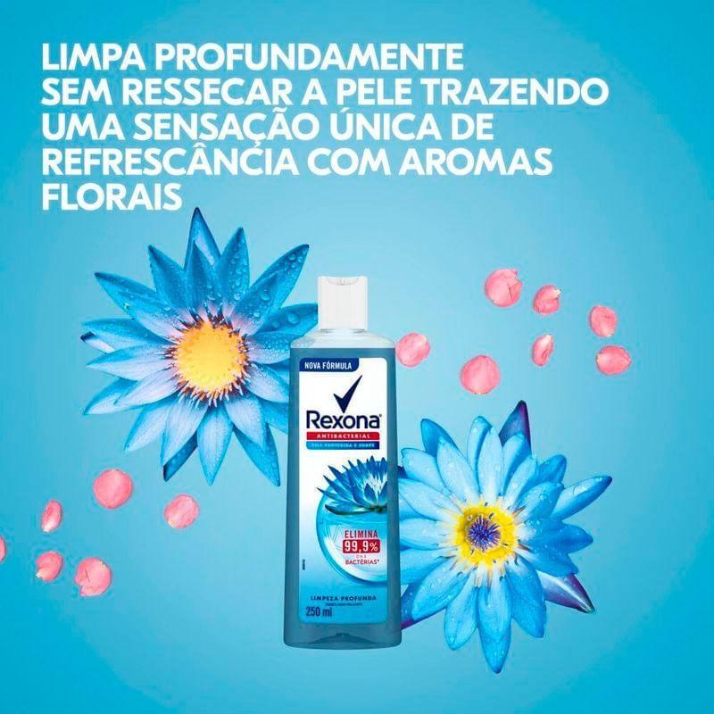 Sabonete Líquido Rexona Antibacterial Limpeza Profunda 250ml