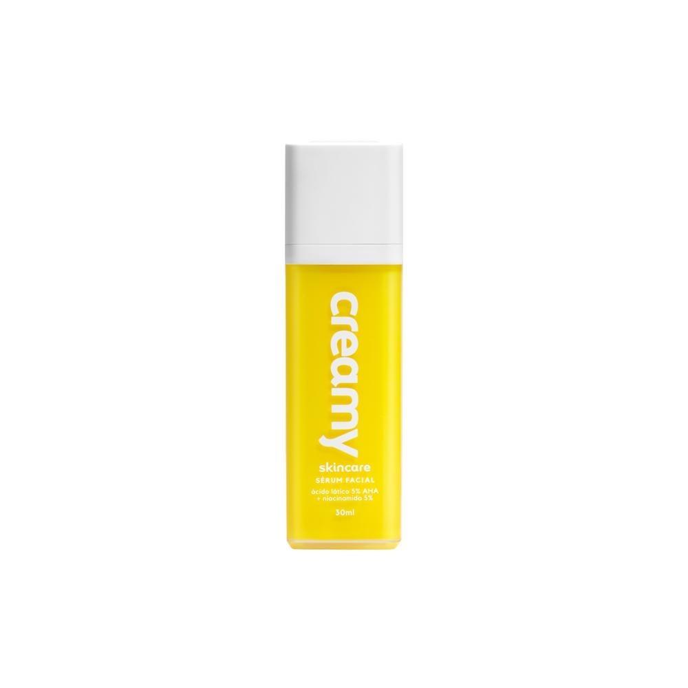 Kit Facial Creamy - Watery Lotion Protetor Solar Fps60 50 Ml + Sérum Facial Ácido Lático 30 Ml