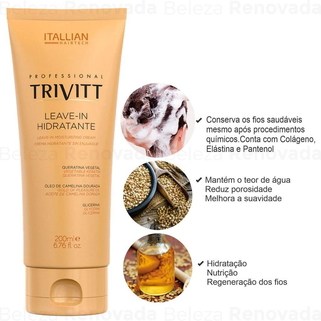 Leave-in Hidratante Trivitt Itallian 200ml