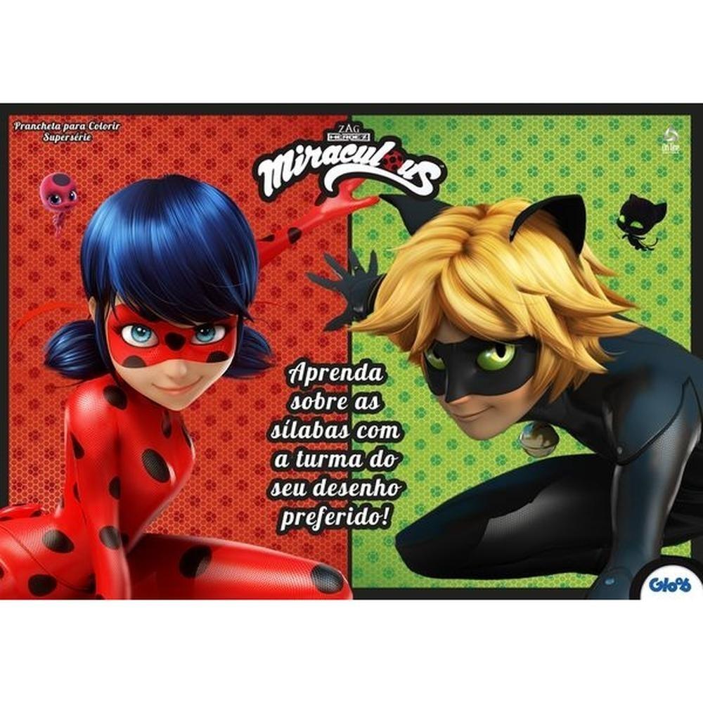 Miraculous Ladybug Prancheta Para Colorir