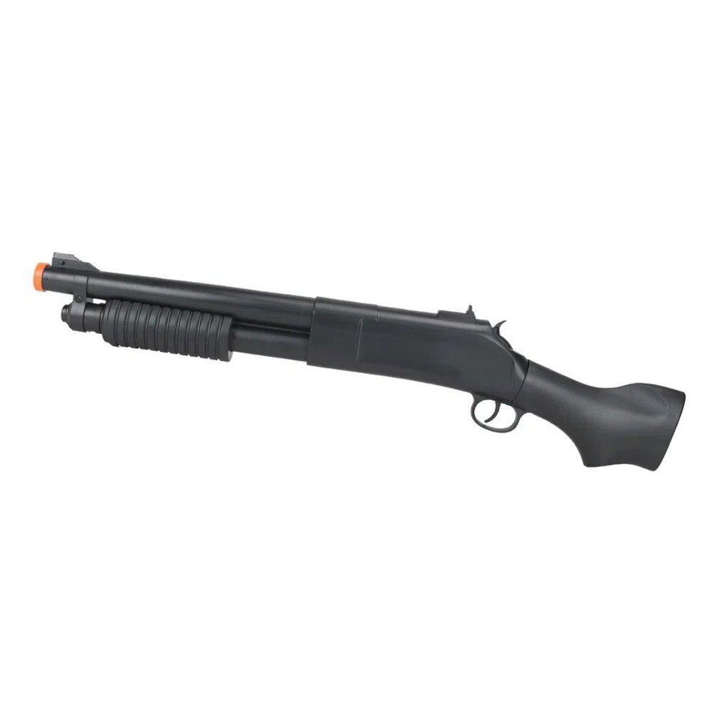 Shotgun/escopeta Airsoft Rossi Vg Pump Short Mola 6mm + Bbs