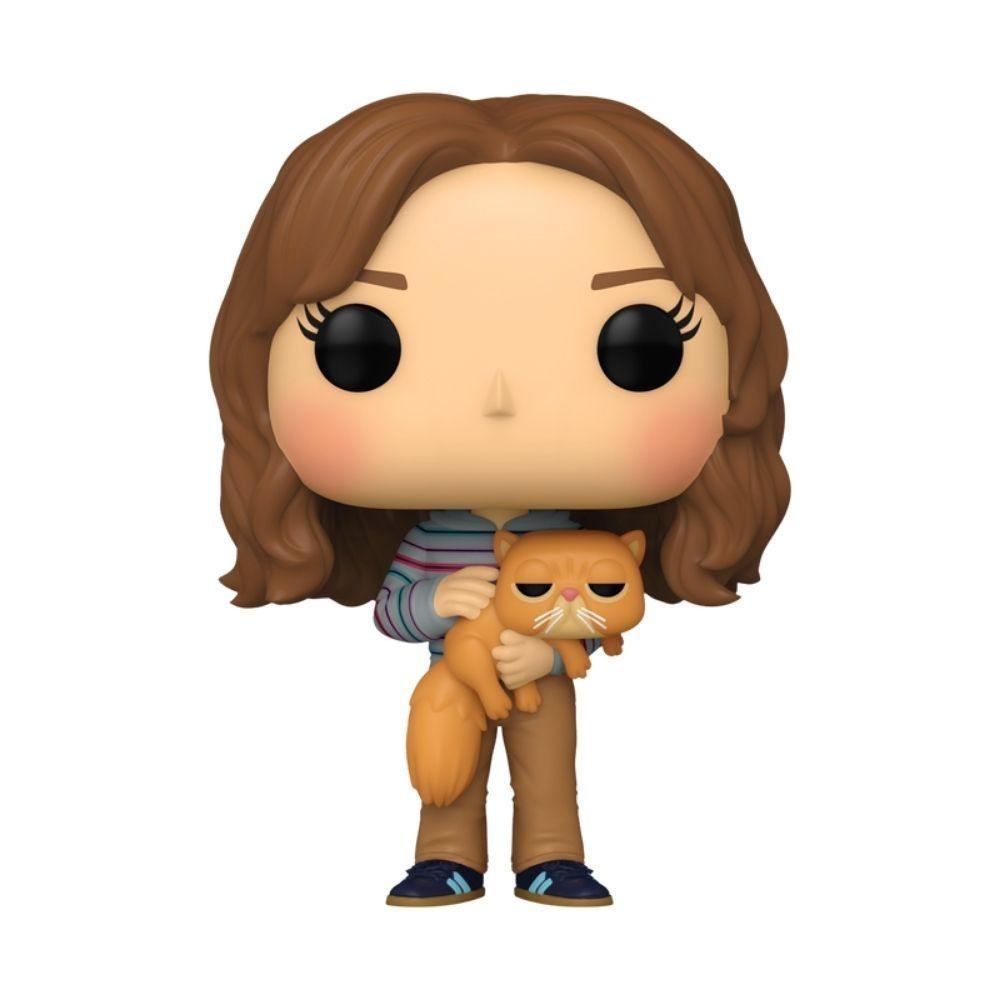 Boneco Funko Pop Harry Potter Hermione With Crookshanks