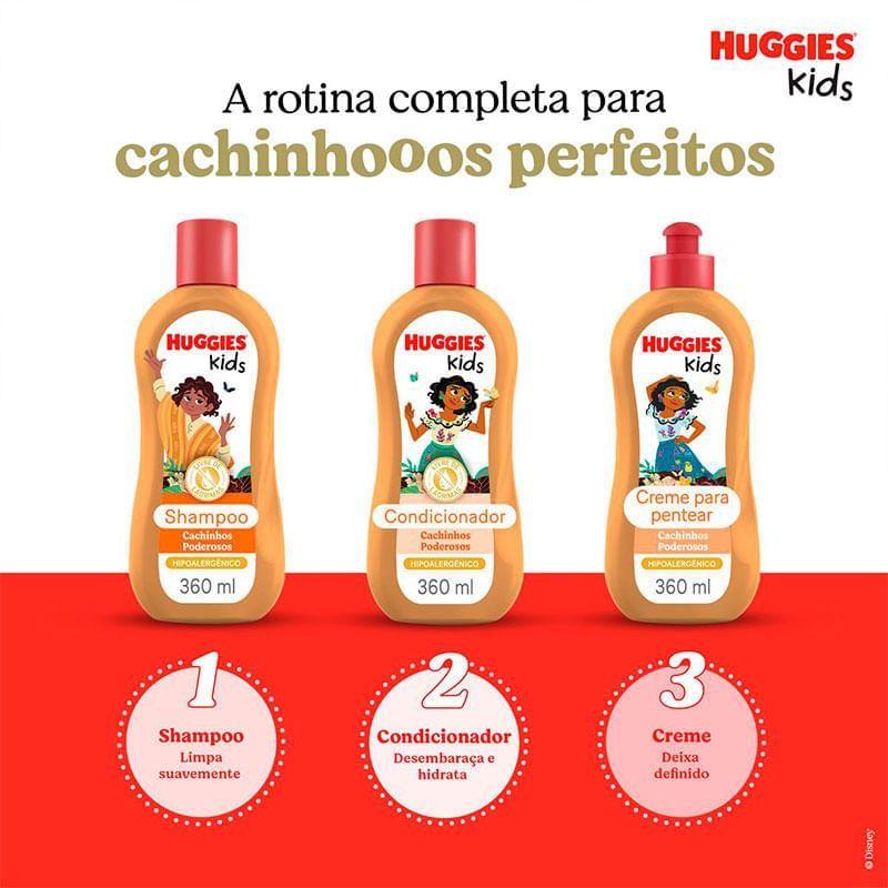 Shampoo Huggies Kids Encanto Cachinhos Poderosos 360ml