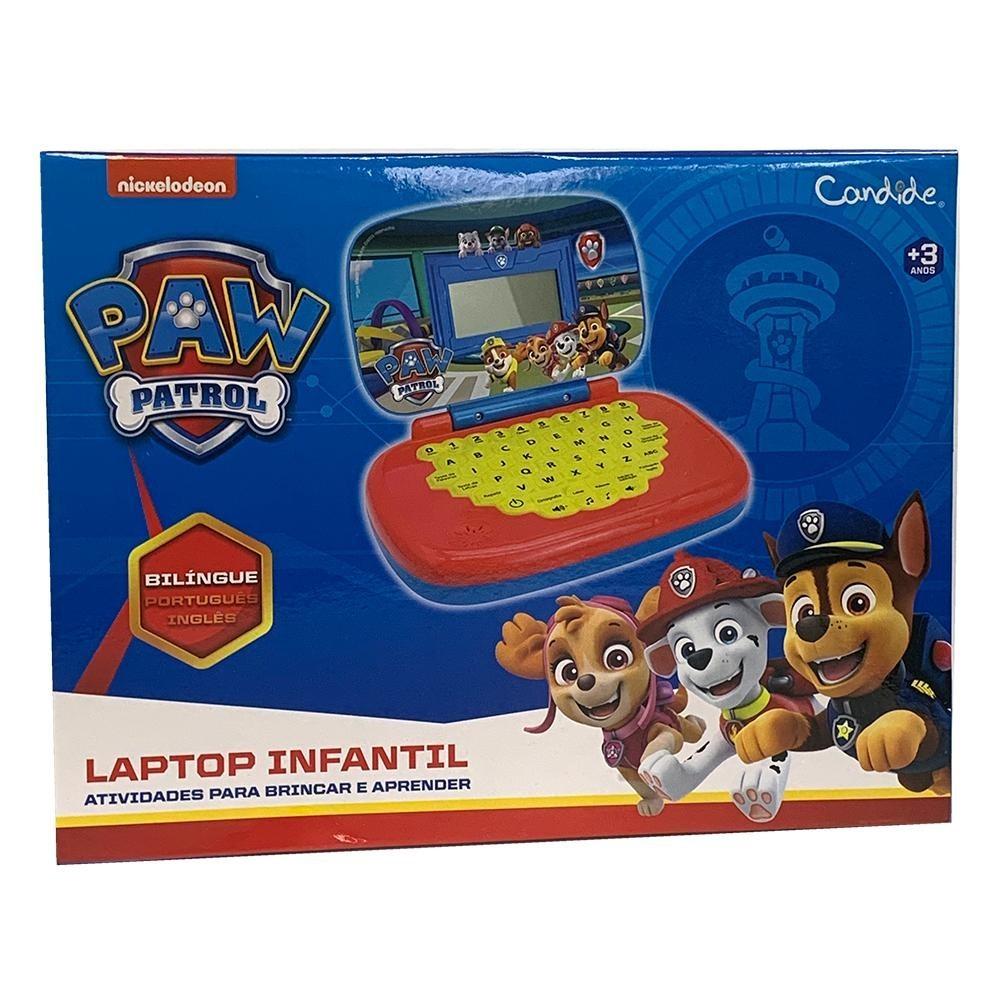 Laptop Da Patrulha Canina - Bilingue