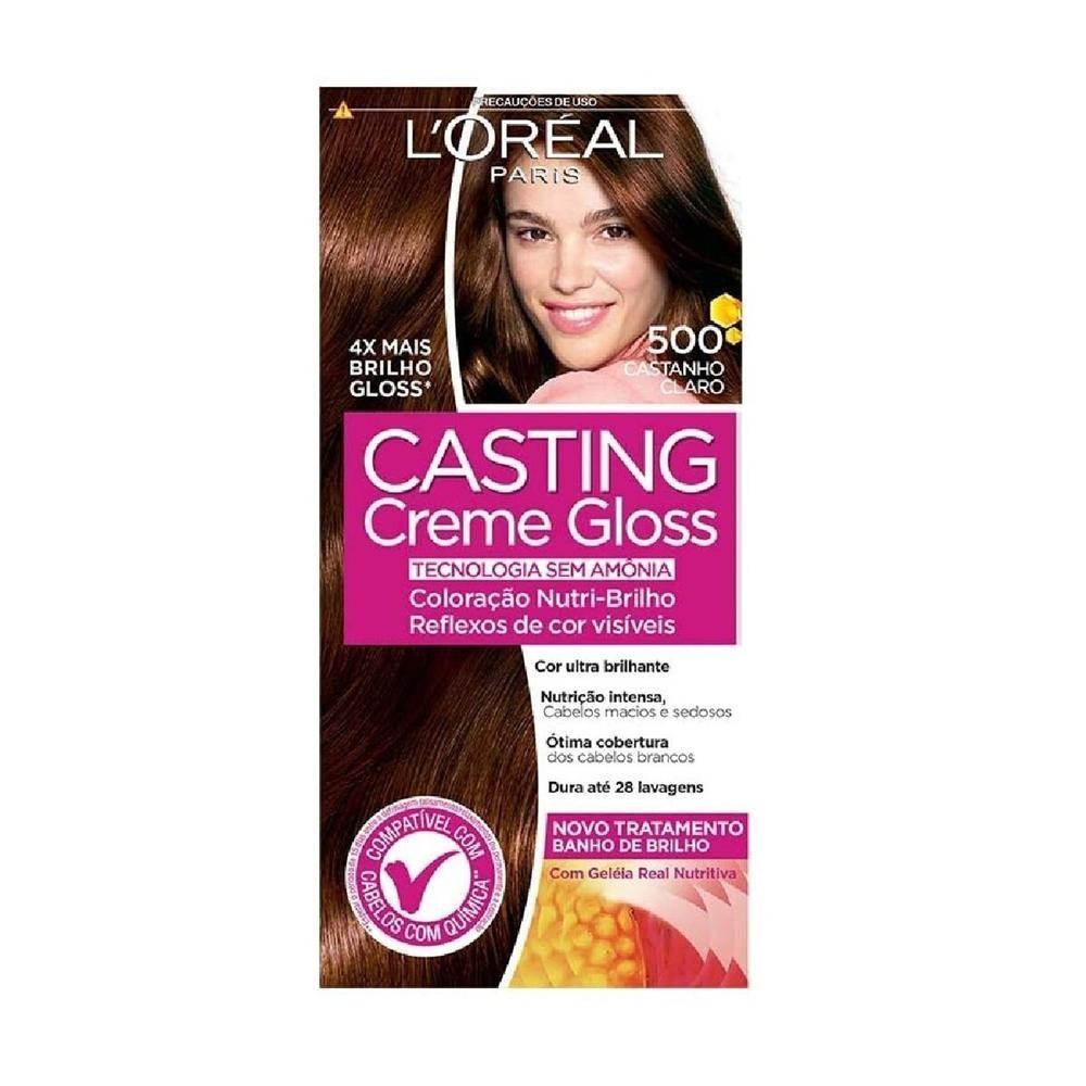 Tintura Casting Creme Gloss 500 Castanho Claro