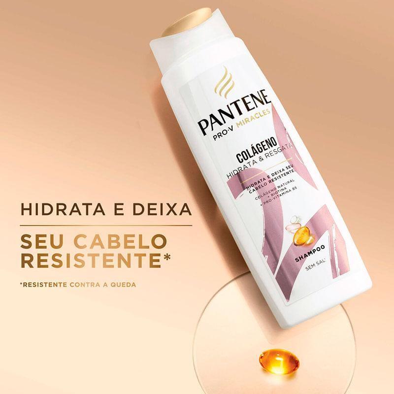 Shampoo Pantene Pro-v Miracles Colágeno Hidrata Resgata 300ml