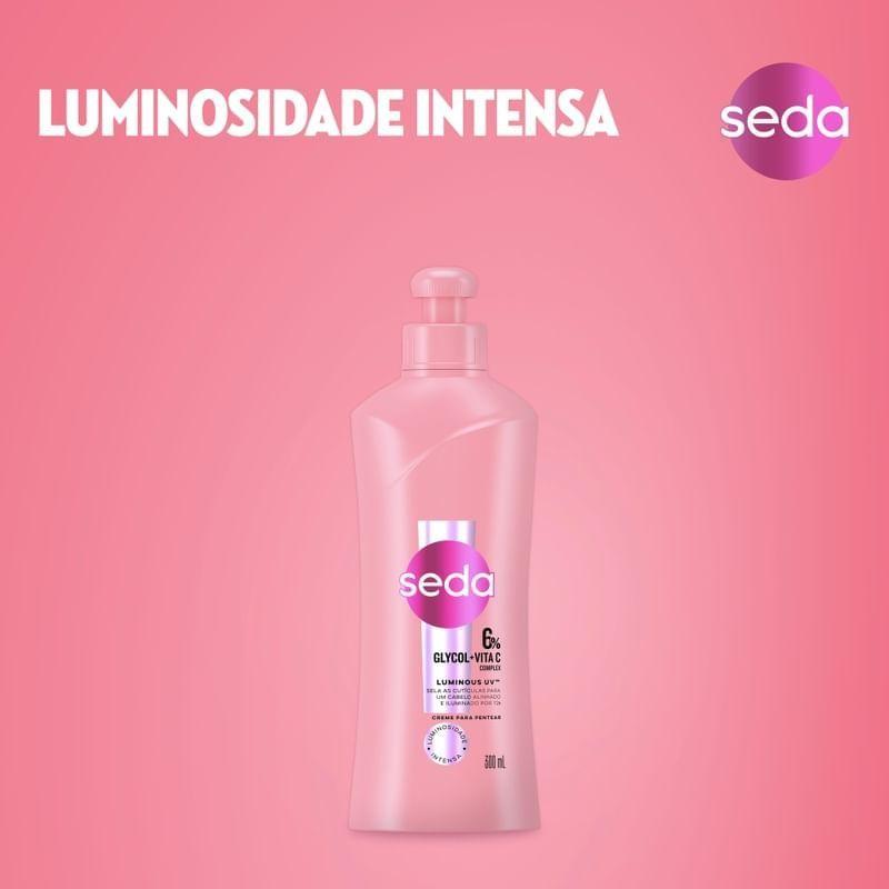 Creme De Pentear Seda Glycol + Vita C Complex Luminous Uv 300ml