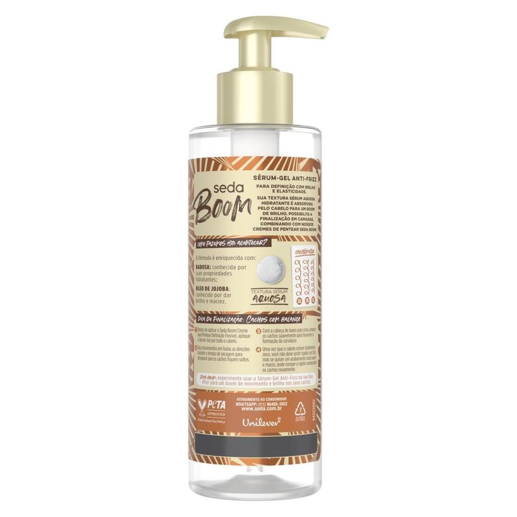 Serúm Gel Seda Boom Antifrizz Definição Flexível 200ml