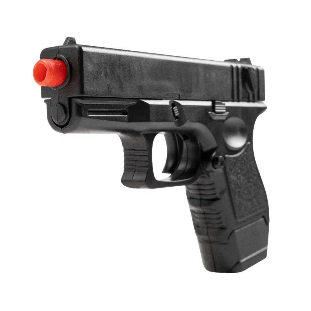 Pistola De Airsoft Vg Gk Short V45 Mola 6mm Rossi+bbs+alvos