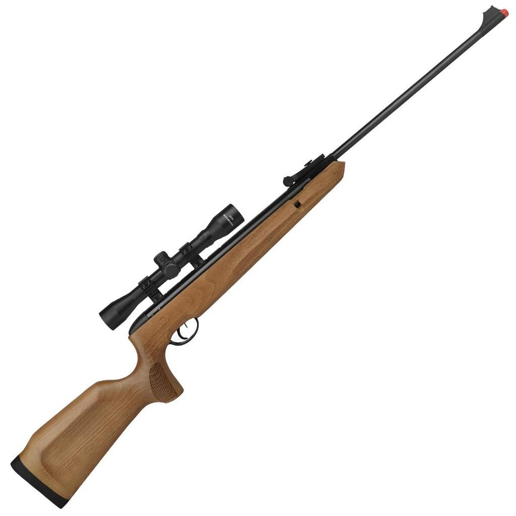 Carabina De Pressao Naja Nitro Madeira 5.5 Tag + Luneta