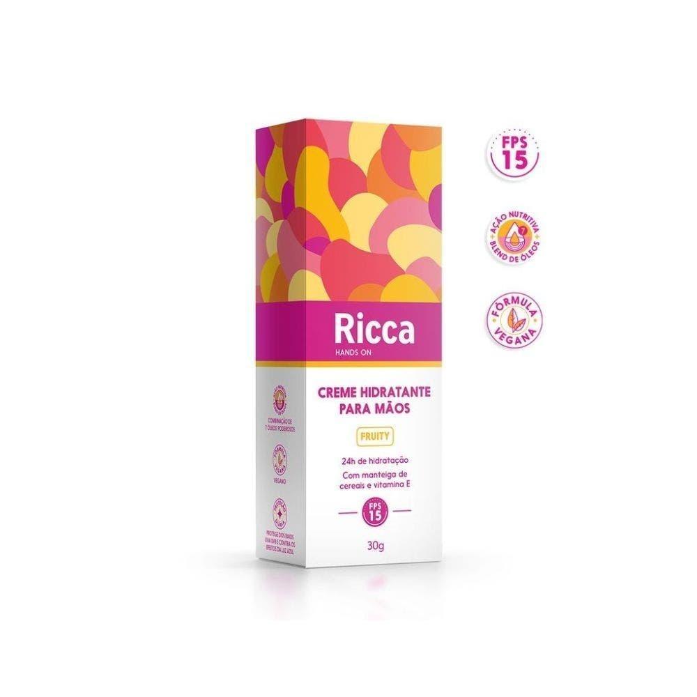 Creme Hidratante Ricca Para Mãos Fps15 Fruity